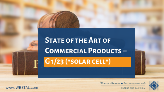 Referral to the Enlarged Board of Appeal – G 1/23 ("solar cell")